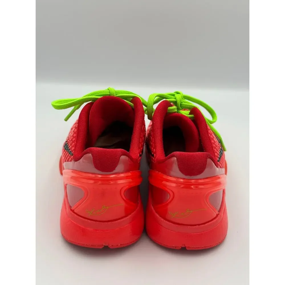Nike Kobe 6 Protro Reverse Grinch 5Y Youth Size 5 Basketball Shoes